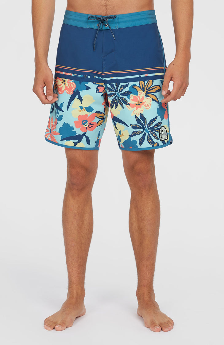 Cruzer Scallop 18'' boardshort | Indigo Scallop