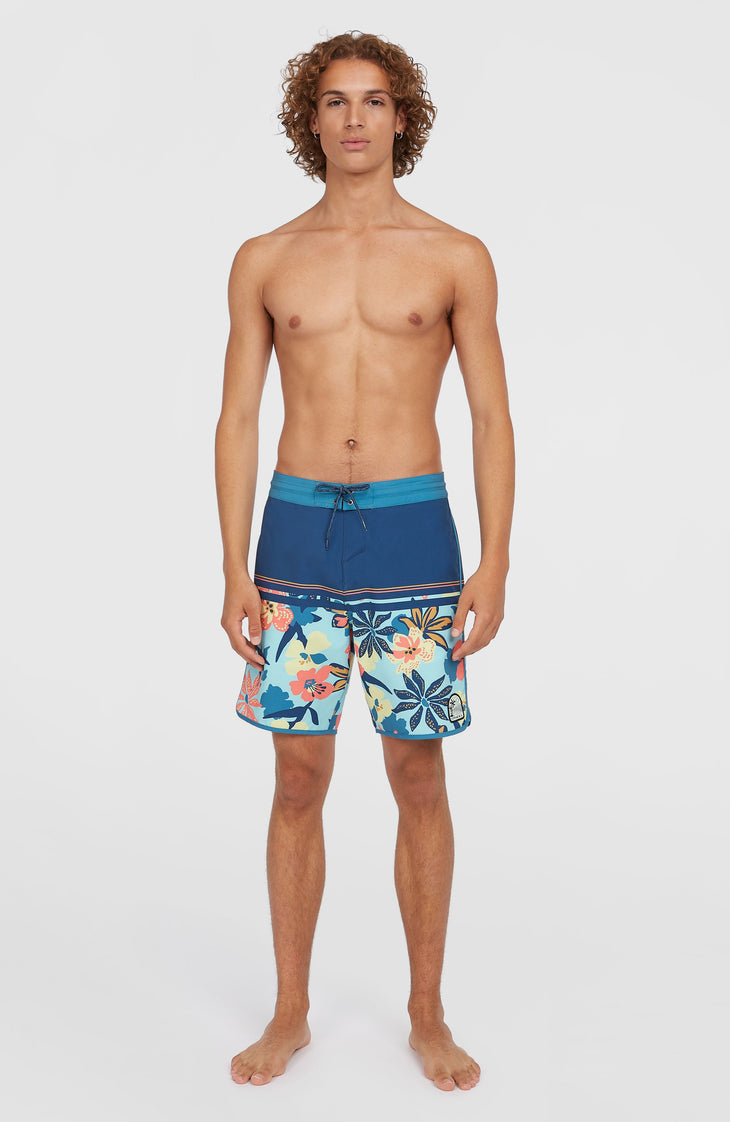 Cruzer Scallop 18'' boardshort | Indigo Scallop