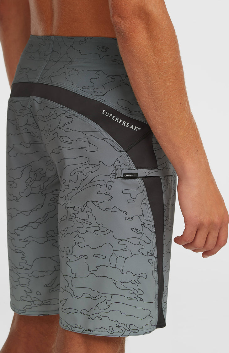 Superfreak Mysto 20'' boardshort | Dark Shadow Panel