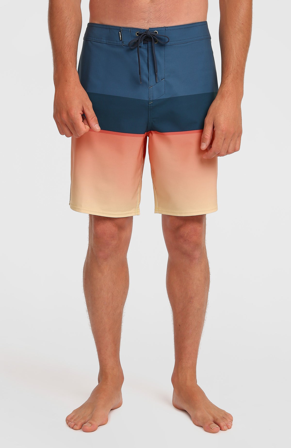 Hyperfreak Heat Block 19'' boardshort | Persimmon Heat Block