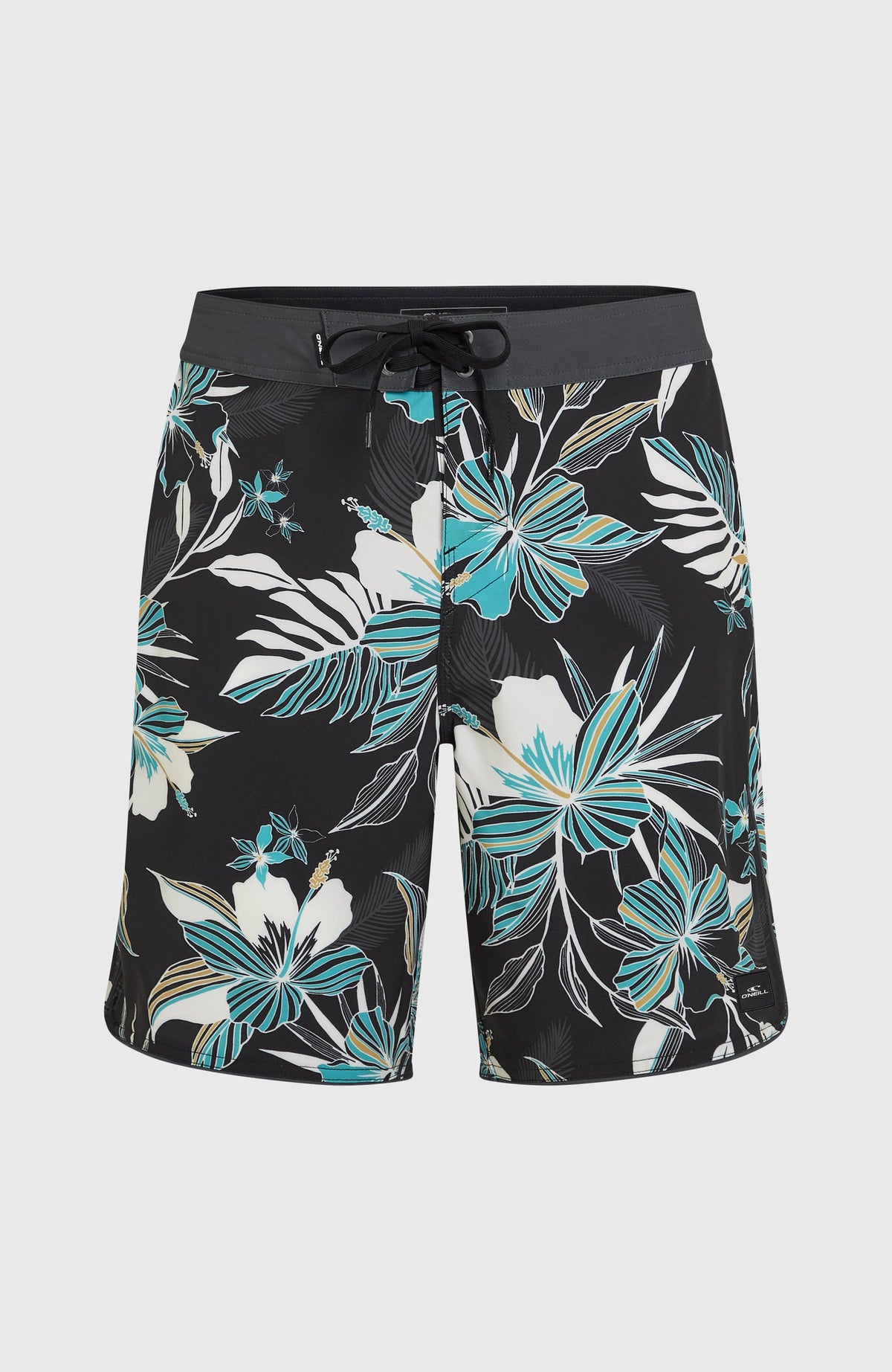 Hyperfreak Mysto Scallop 19'' boardshort | Black Mysto Scallop