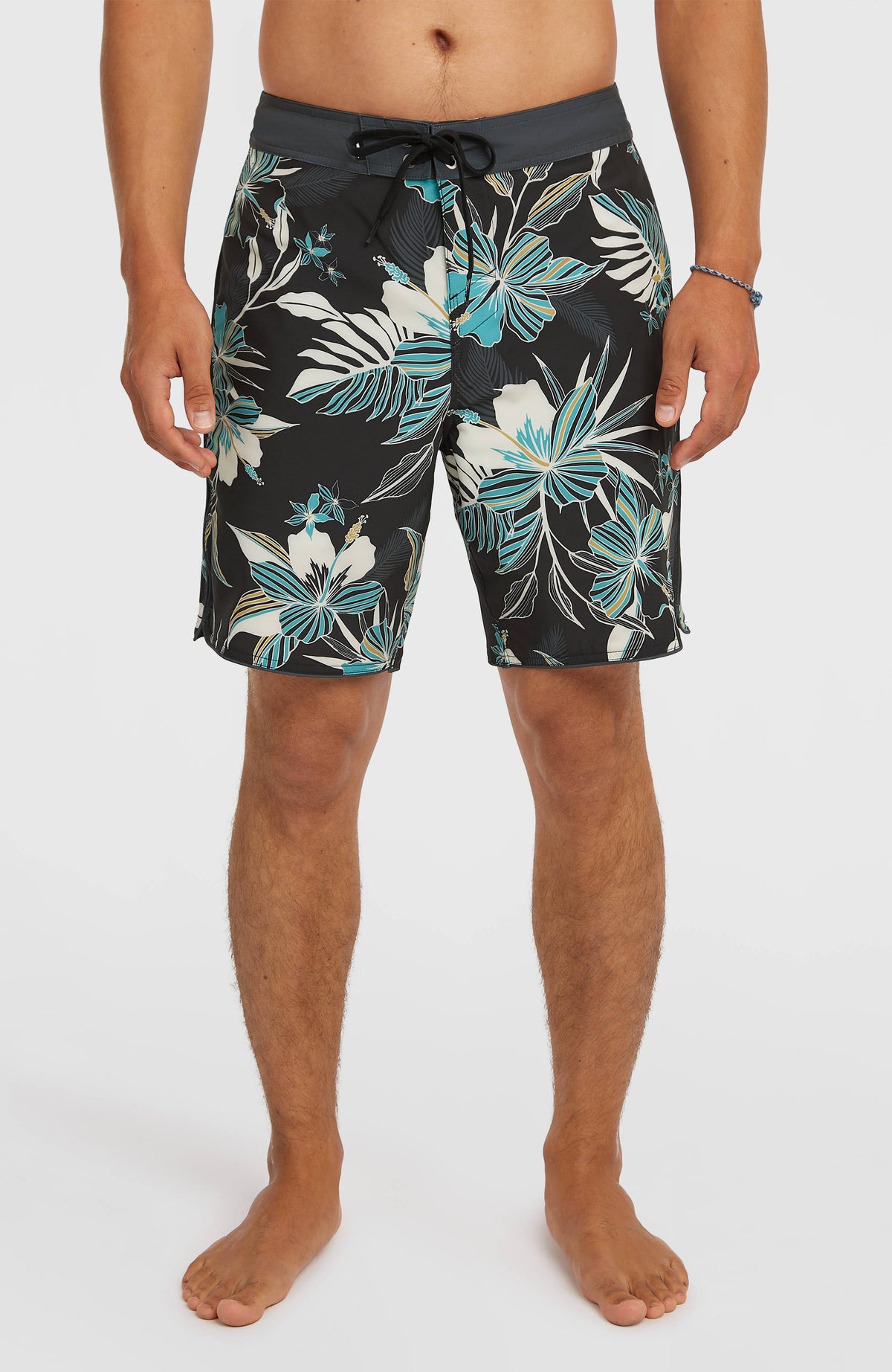 Hyperfreak Mysto Scallop 19'' boardshort | Black Mysto Scallop