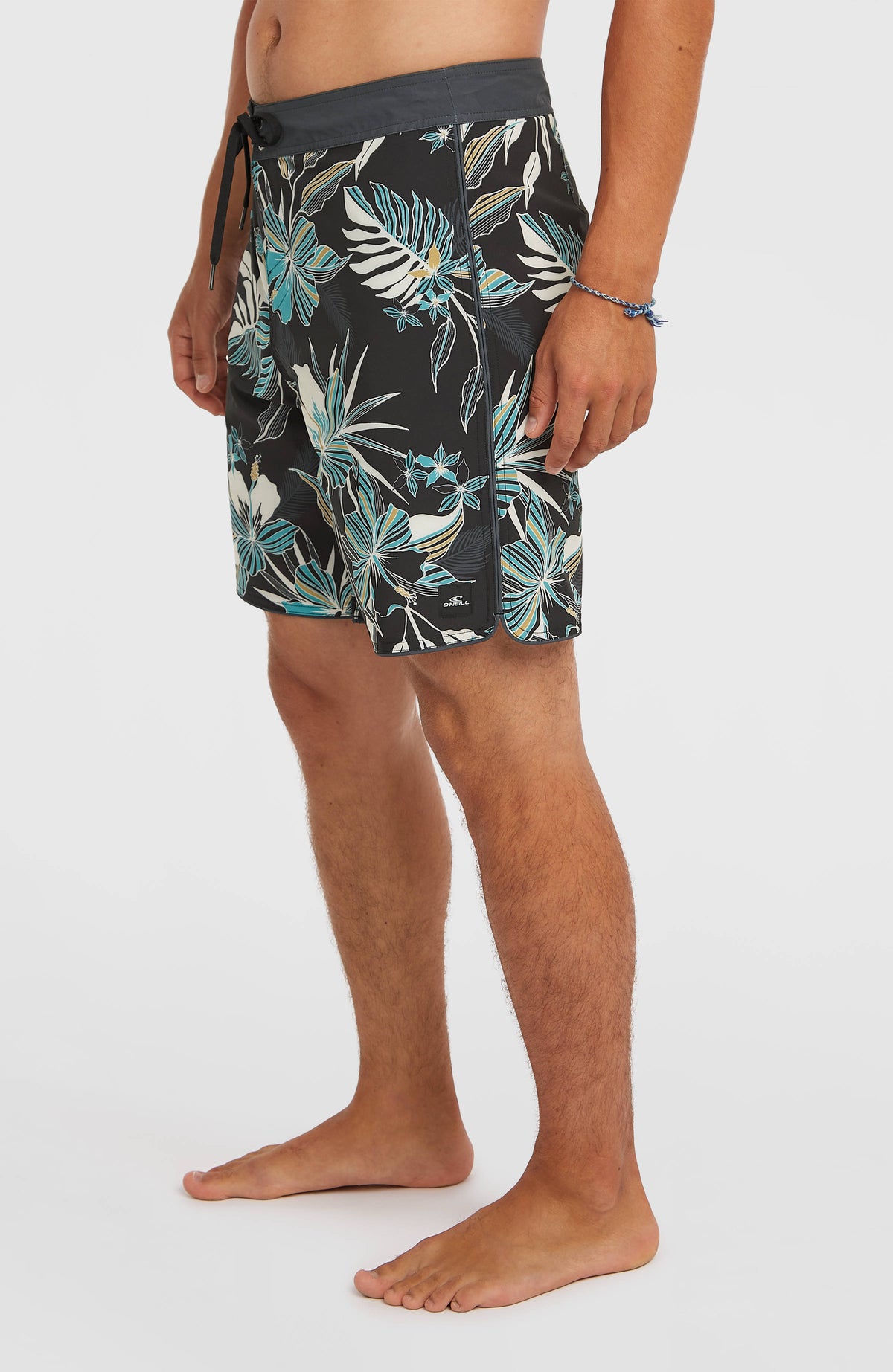 Hyperfreak Mysto Scallop 19'' boardshort | Black Mysto Scallop
