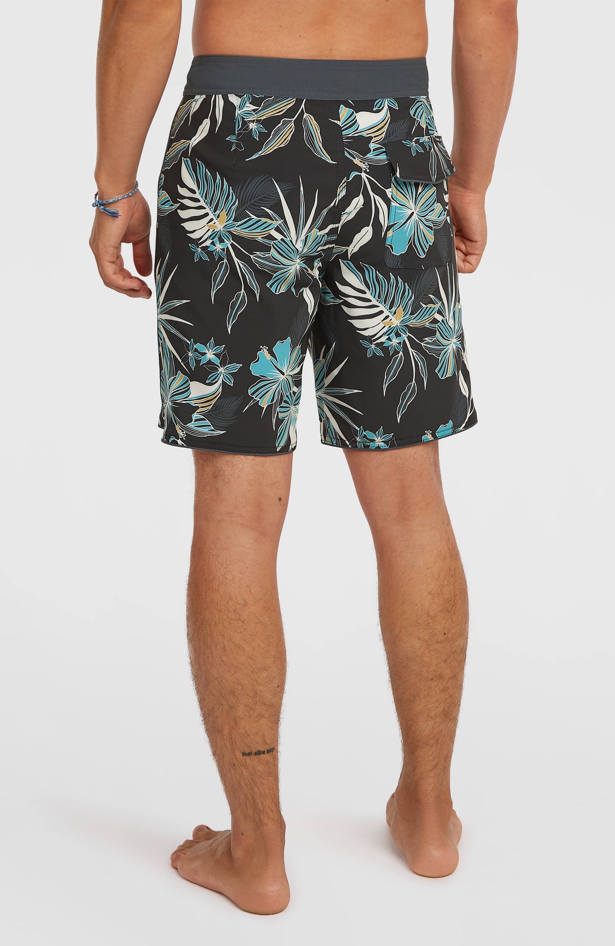 Hyperfreak Mysto Scallop 19'' boardshort | Black Mysto Scallop