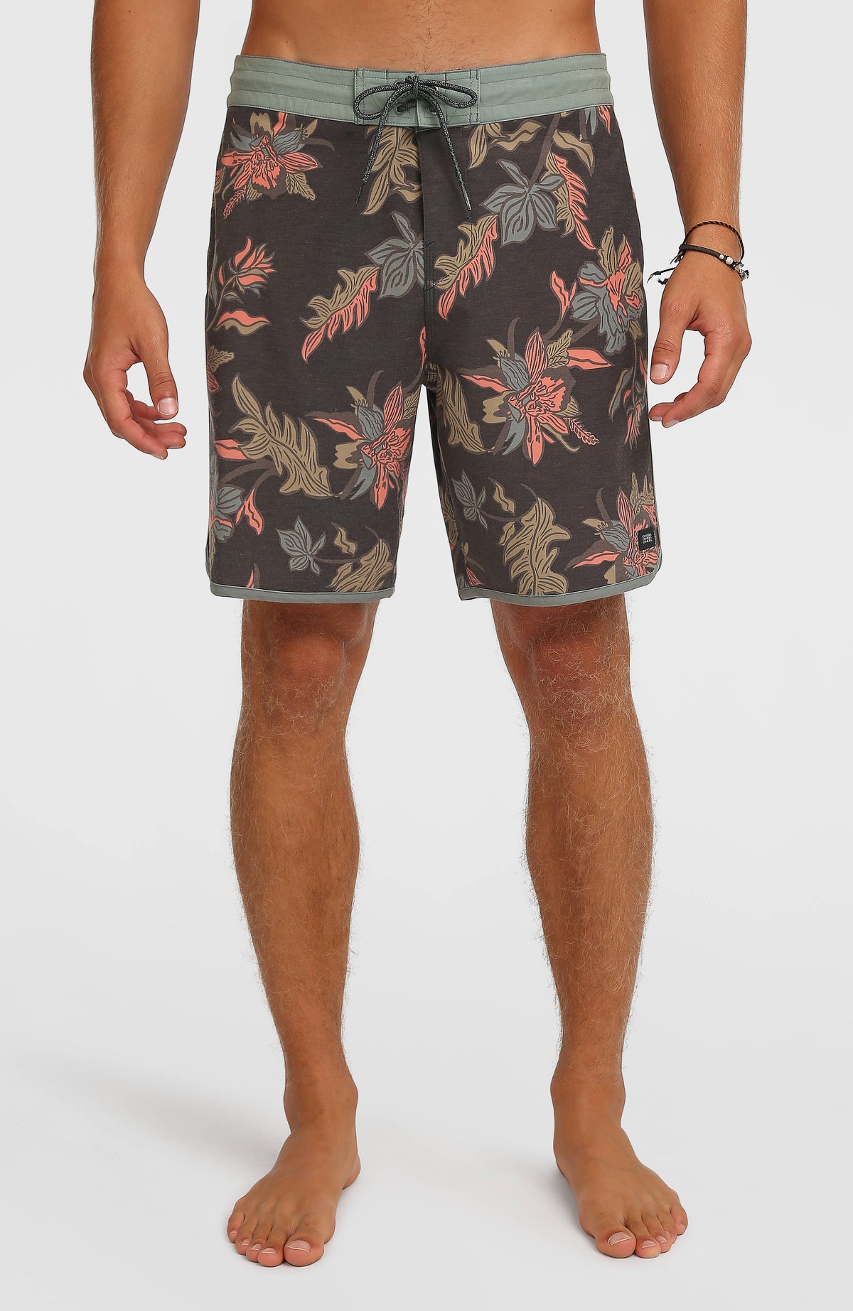 Cruzer Scallop 18'' boardshort | Black Cruzer Scallop