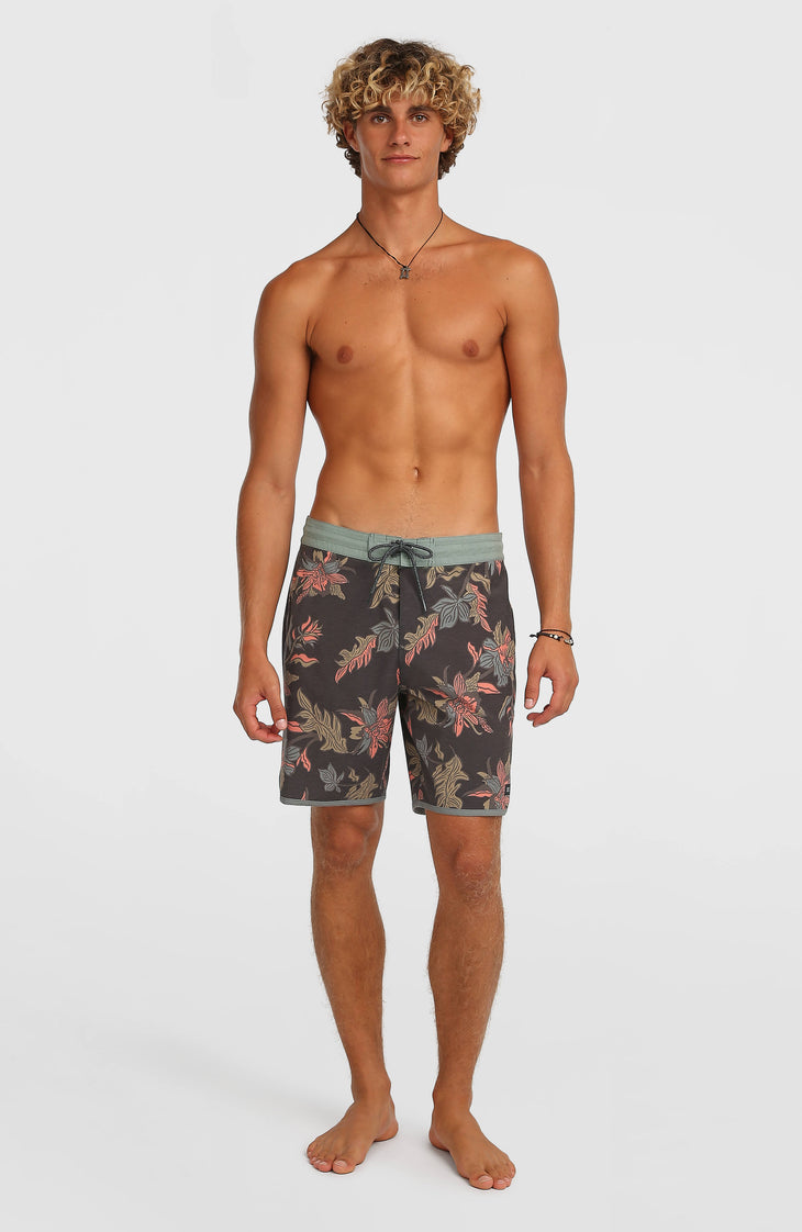 Cruzer Scallop 18'' boardshort | Black Cruzer Scallop