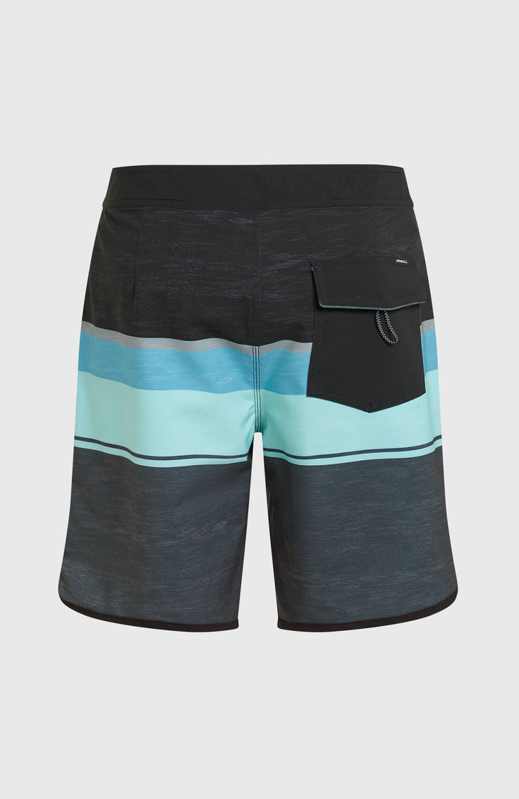 Lennox Scallop 19'' boardshort | Phantom Lennox Scallop