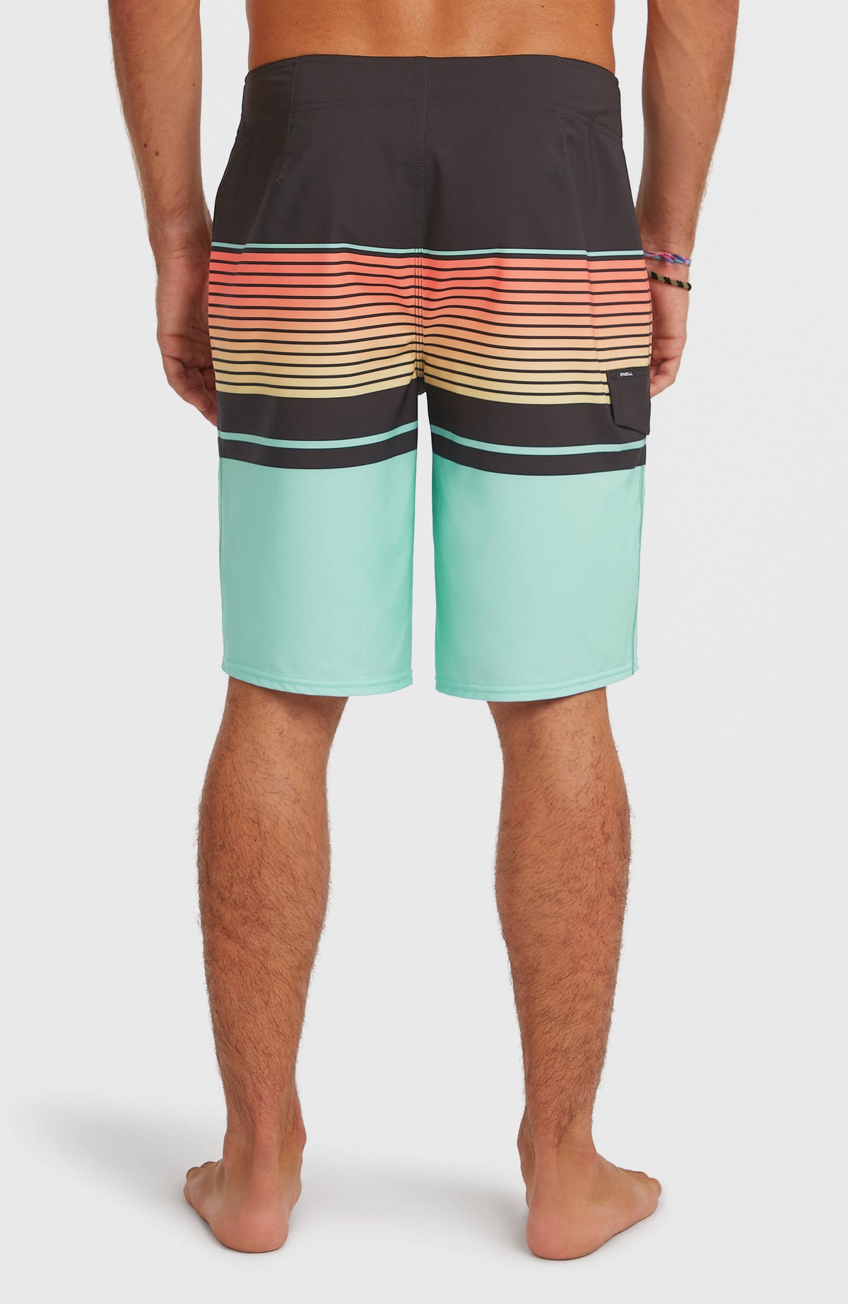 Lennox Stripe 21'' boardshort | Canal Blue Lennox Stripe