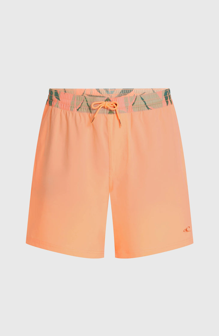Pocket Print 16'' zwembroek | Funky Peach