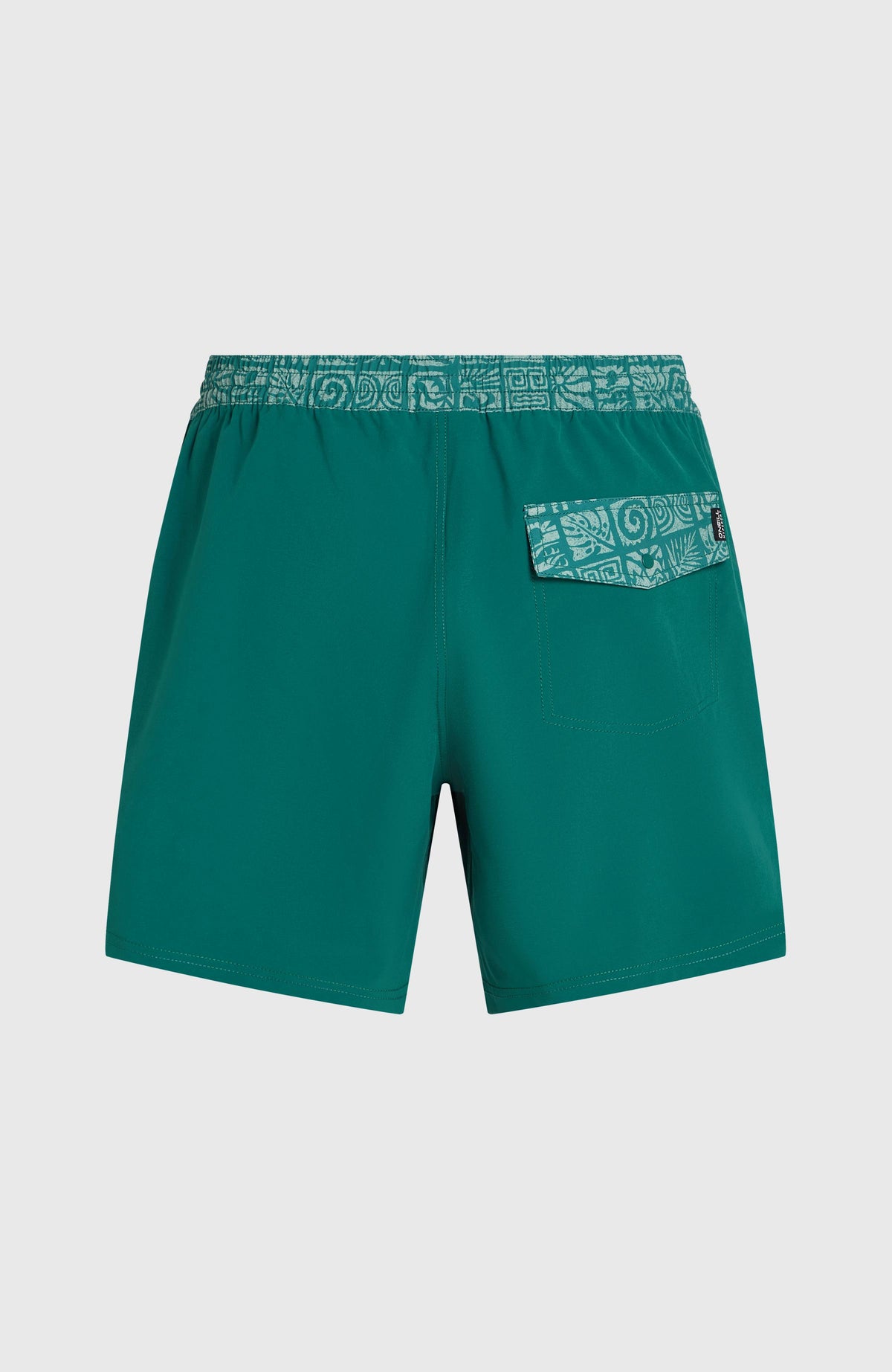 Pocket Print 16'' zwembroek | Botanical Heat