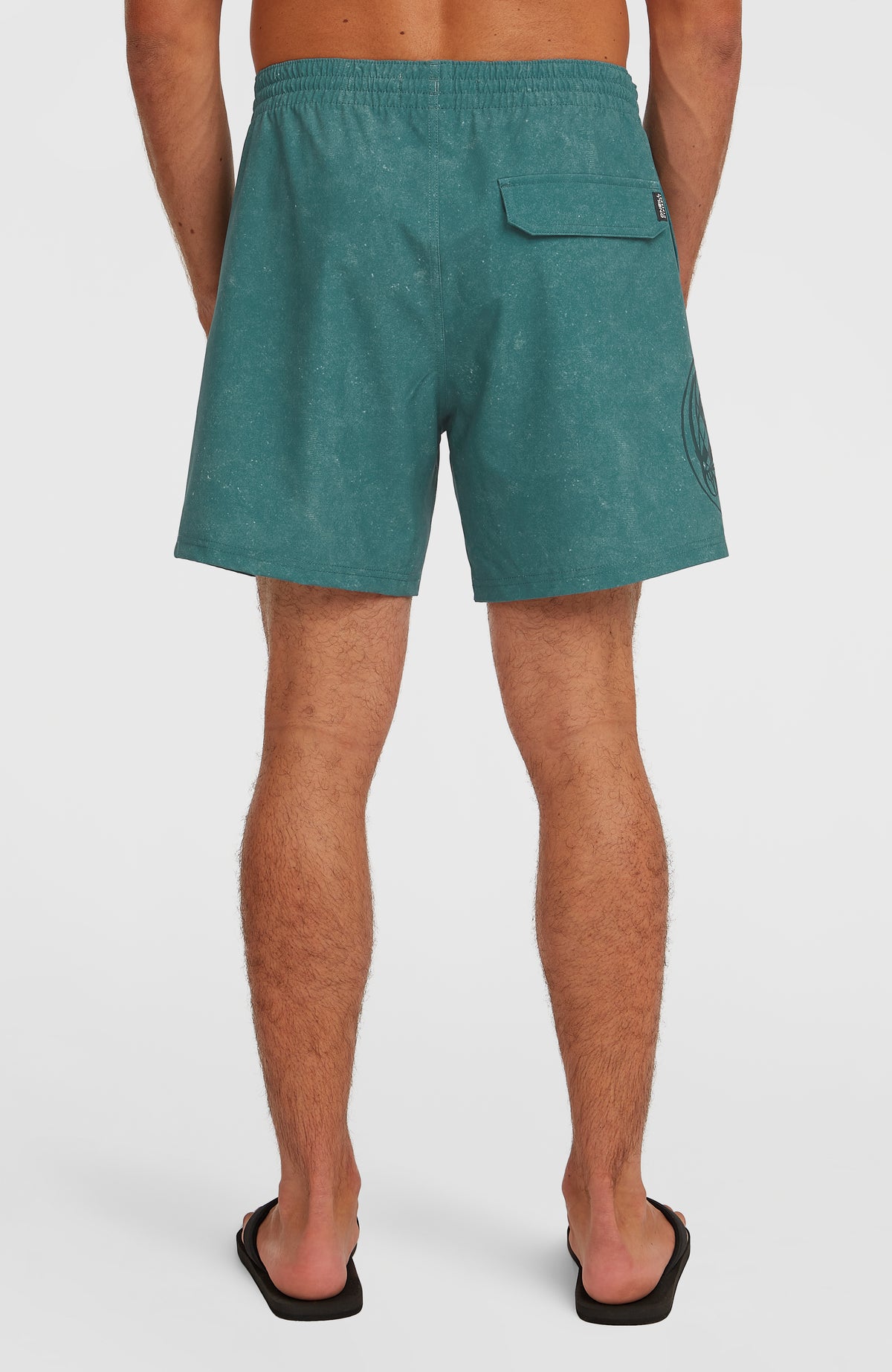 O'Riginals Cali Ocean 16'' zwembroek | Green Originals Acid Wash