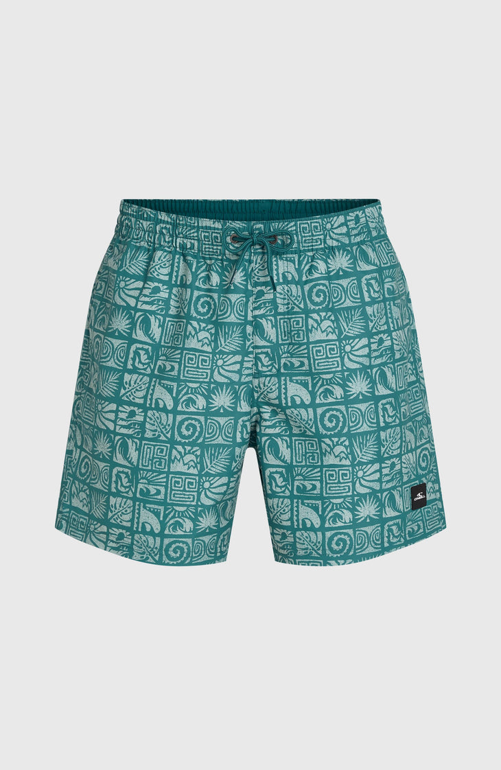 O'Neill Print 16'' zwembroek | Blue Bricks