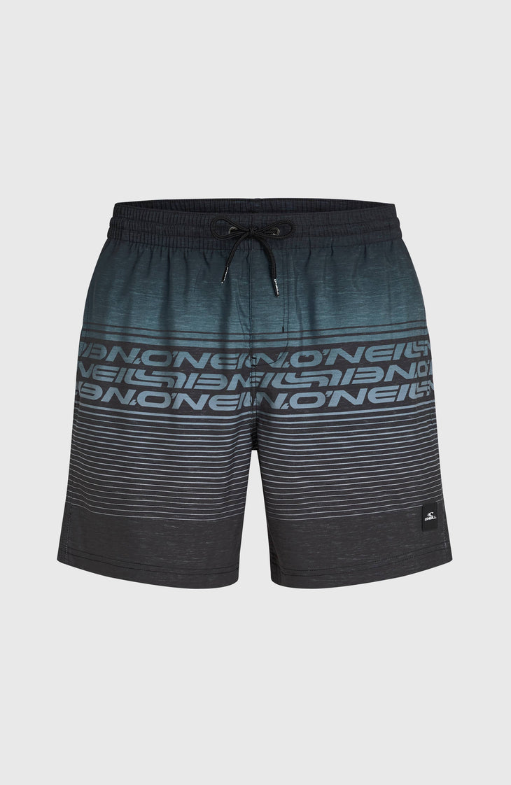 Logo Stripe 16'' zwembroek | Black Out Heritage O'Neill Stripe