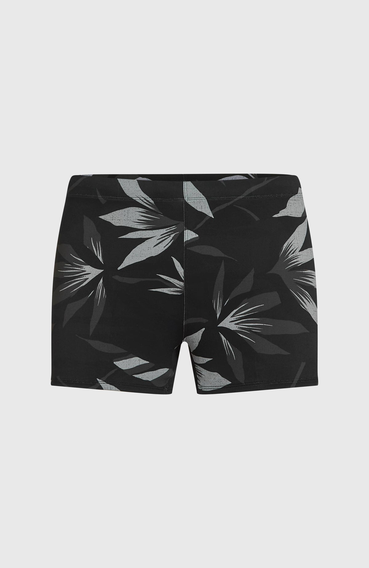 Essentials All-Over-Print zwemboxer | Black Tropicana Small