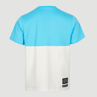 T-shirt Corals | Bachelor Button Colour Block