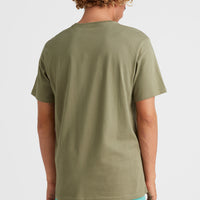 Surf State T-shirt | Deep Lichen Green