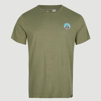 State Emblem T-shirt | Deep Lichen Green