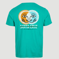 T-shirt Sunface | Sea Green