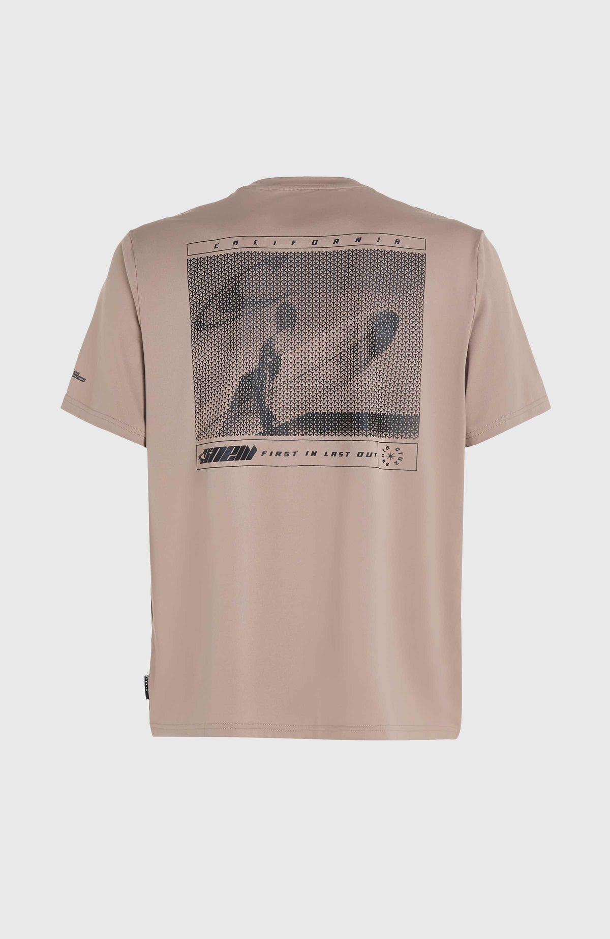 O'Neill TRVLR Series Photoprint Polygiene T-shirt | Pumpkin Smoke