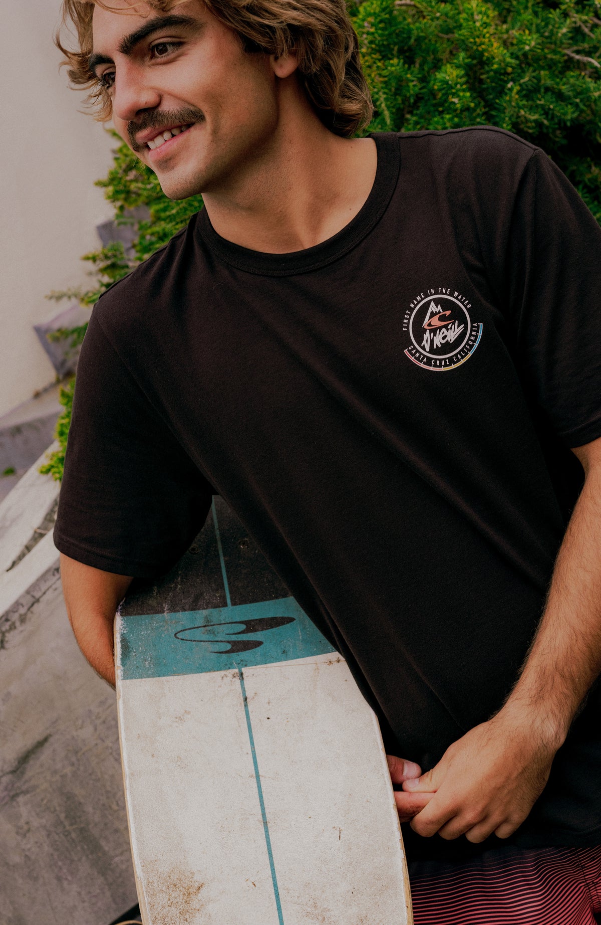 O'Neill TRVLR Series Back Print Polygiene T-shirt | Black Out