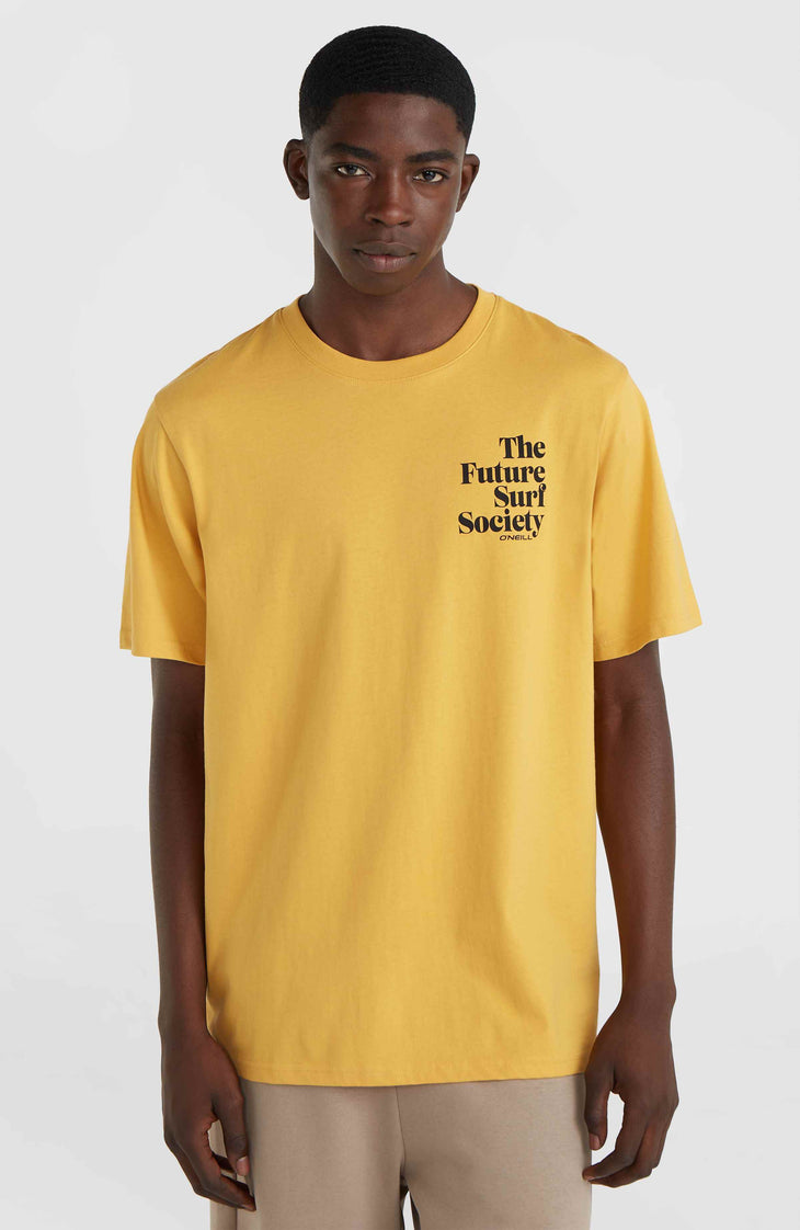 Future Surf Society T-shirt | Golden Haze
