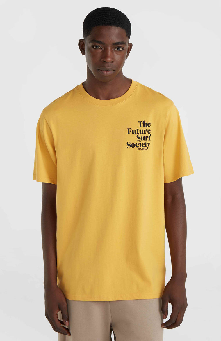 Future Surf Society T-shirt | Golden Haze