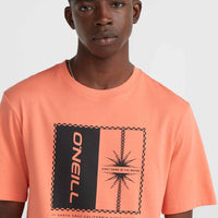 Mix and Match Palm T-shirt | Living Coral