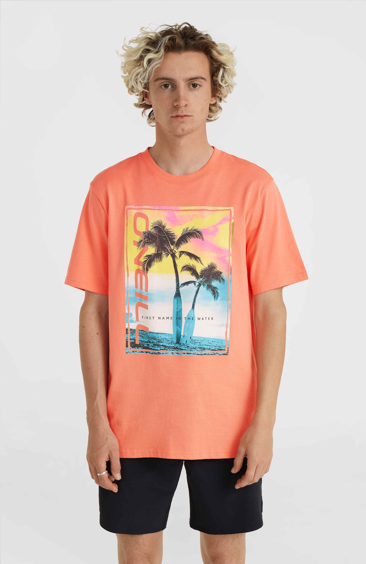 Jack O'Neill Neon T-shirt | Living Coral