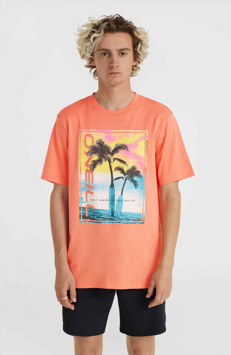 Jack O'Neill Neon T-shirt | Living Coral