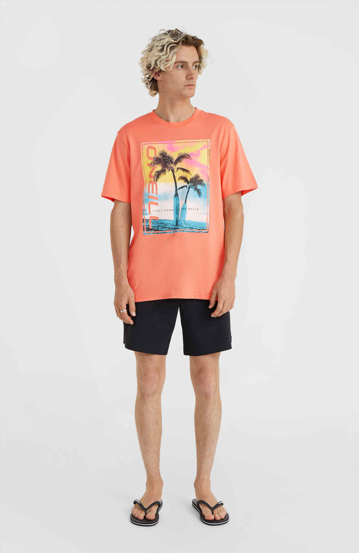 Jack O'Neill Neon T-shirt | Living Coral