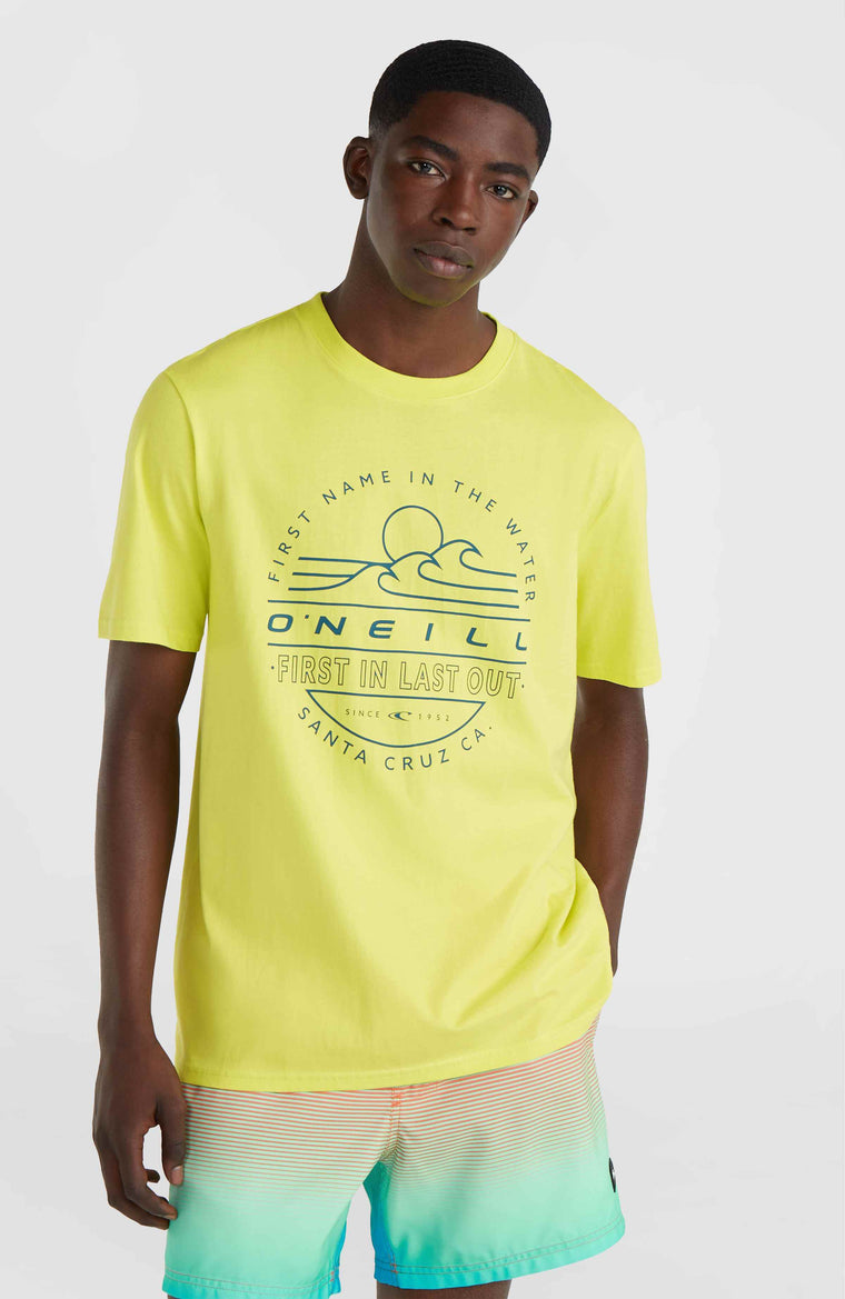 Jack O'Neill Muir T-shirt | Neon Yellow