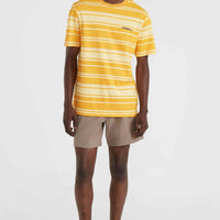 Mix and Match Stripe T-shirt | Yellow Bold Stripes