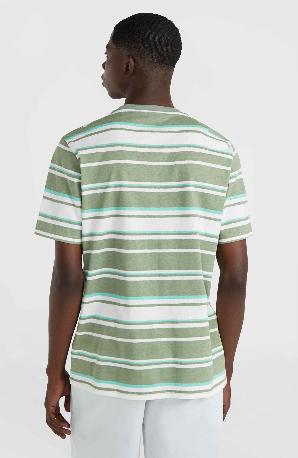 Mix and Match Stripe T-shirt | Green Bold Stripes