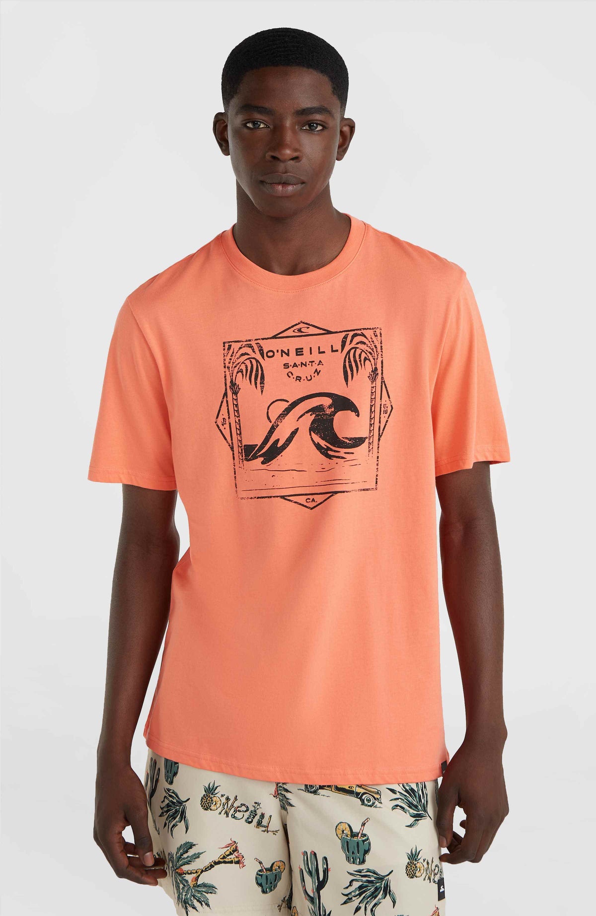 Mix and Match Wave T-shirt | Living Coral