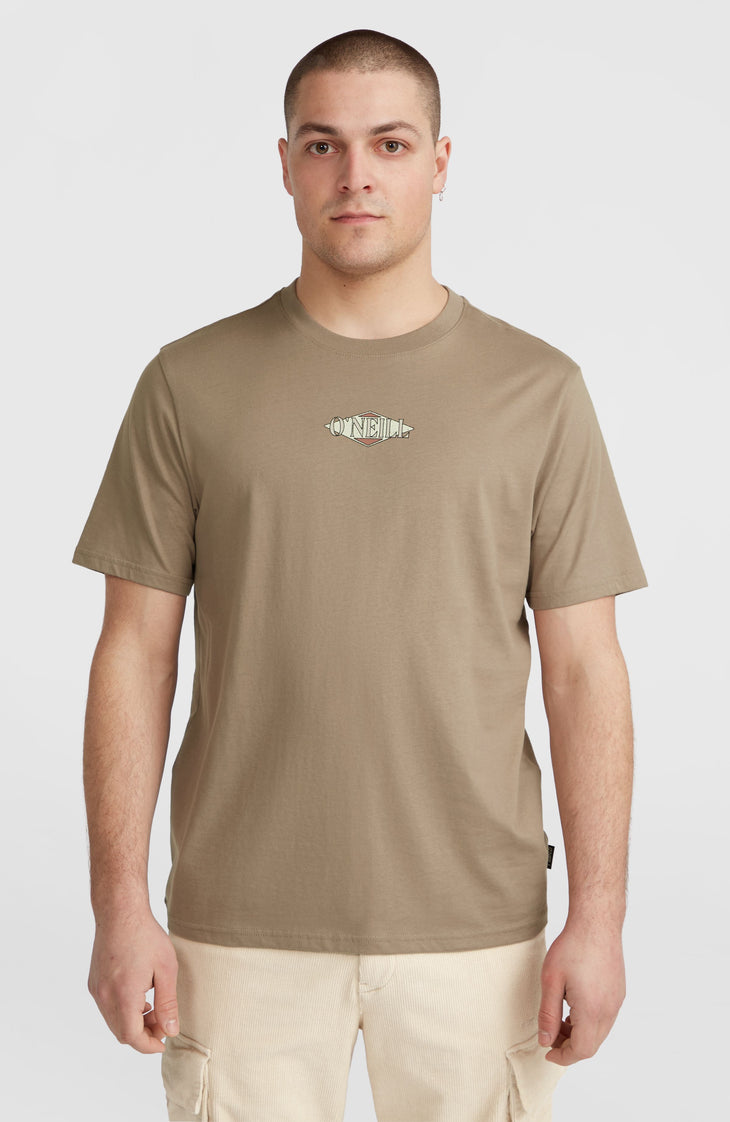 Back Print T-shirt | Concrete