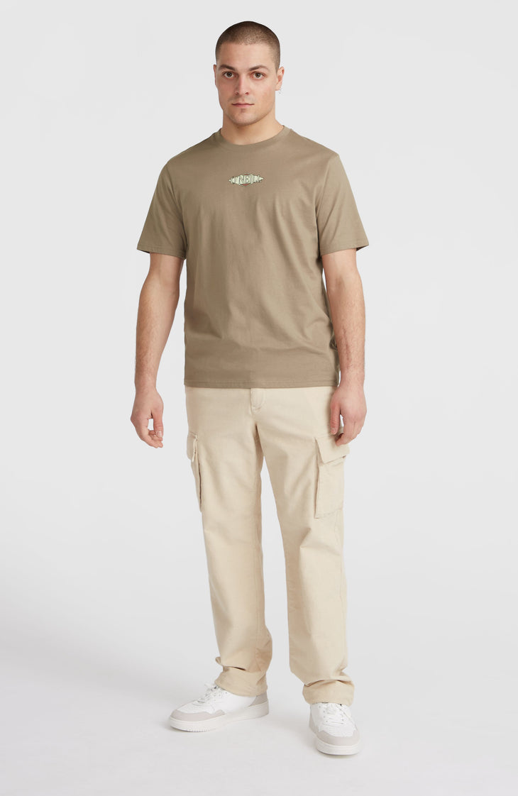 Back Print T-shirt | Concrete
