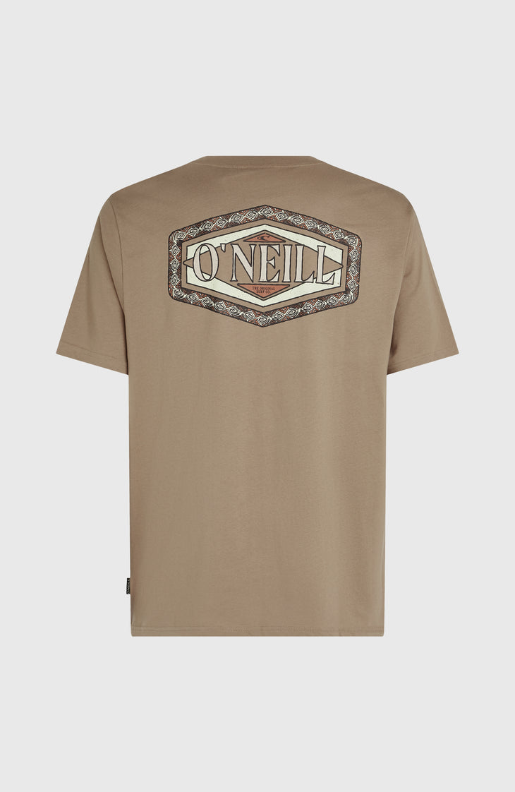 Back Print T-shirt | Concrete