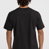 Small Chest Print T-shirt | Black Out