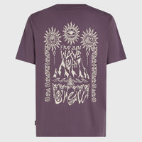 Surf Heroes Graphic T-shirt | Mauve Miracle