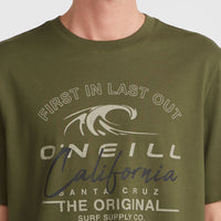 Cali Wave T-shirt | Forest Night