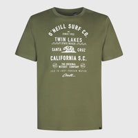 Muir T-shirt | Deep Lichen Green