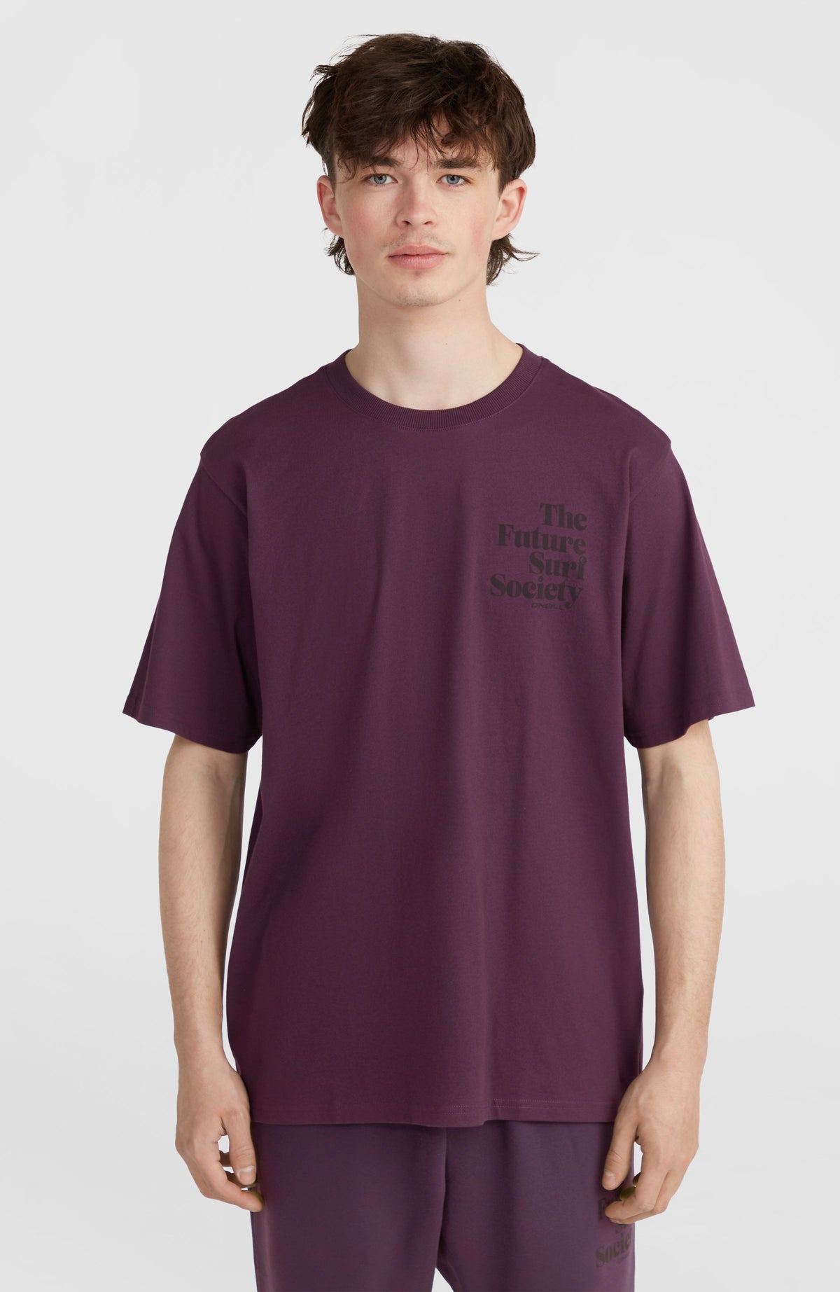 Future Surf Society T-shirt | Aubergine
