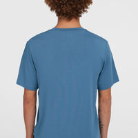 O'Riginals Hybrid UPF 50+ Graphic T-shirt | Copen Blue