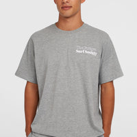 Future Surf Society T-shirt | Silver Melee