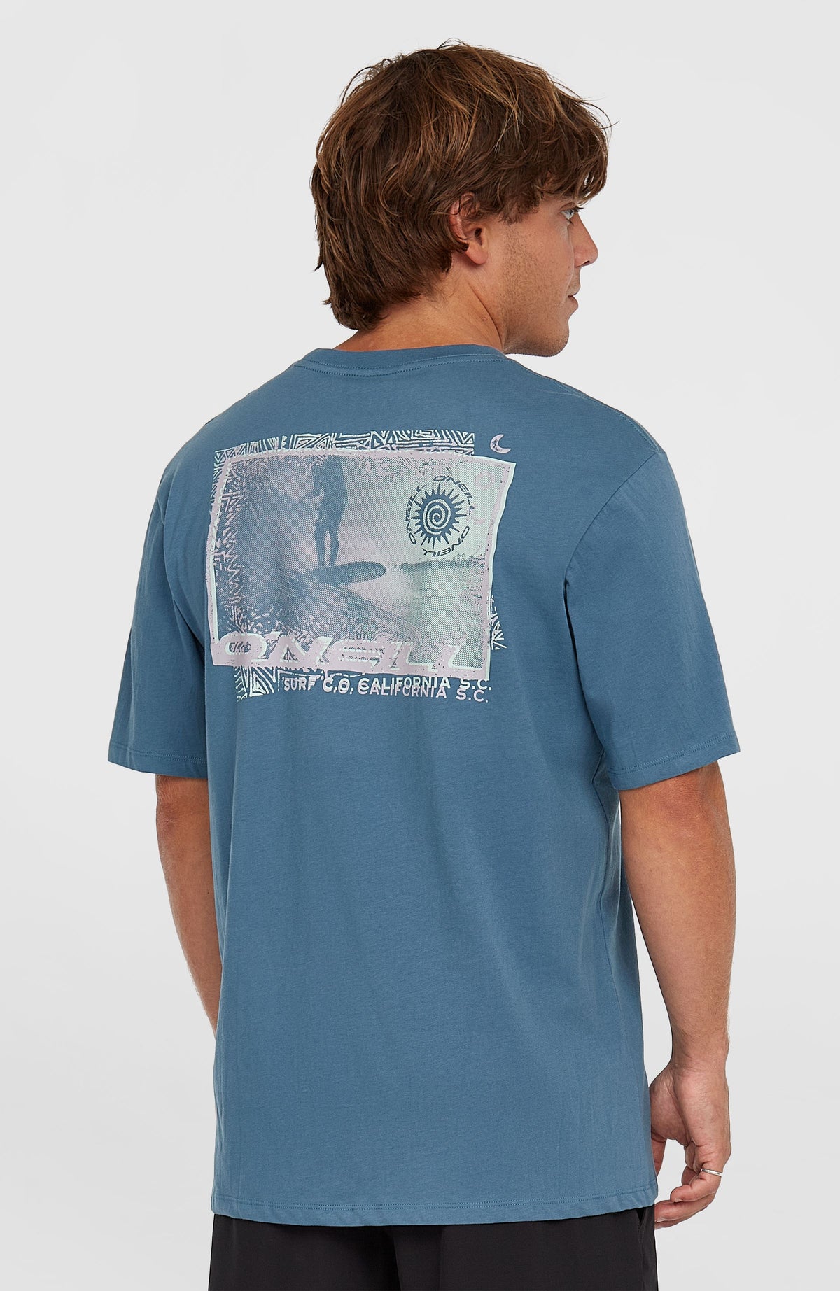 Photo Print T-shirt | Copen Blue