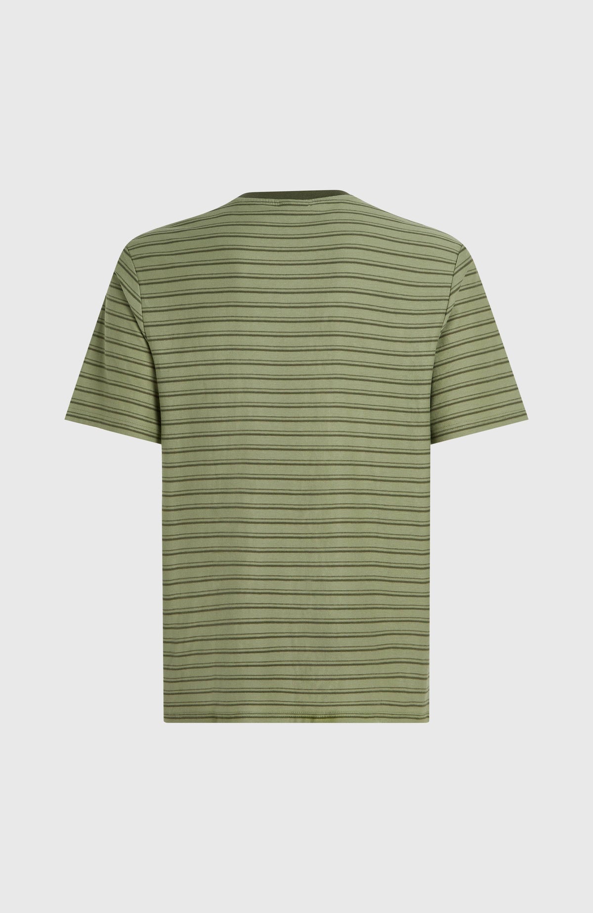 Yarn Stripe T-shirt | Green Cali Tee Stripe