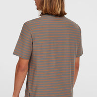 Yarn Stripe T-shirt | Grey Cali Stripe