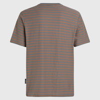 Yarn Stripe T-shirt | Grey Cali Stripe