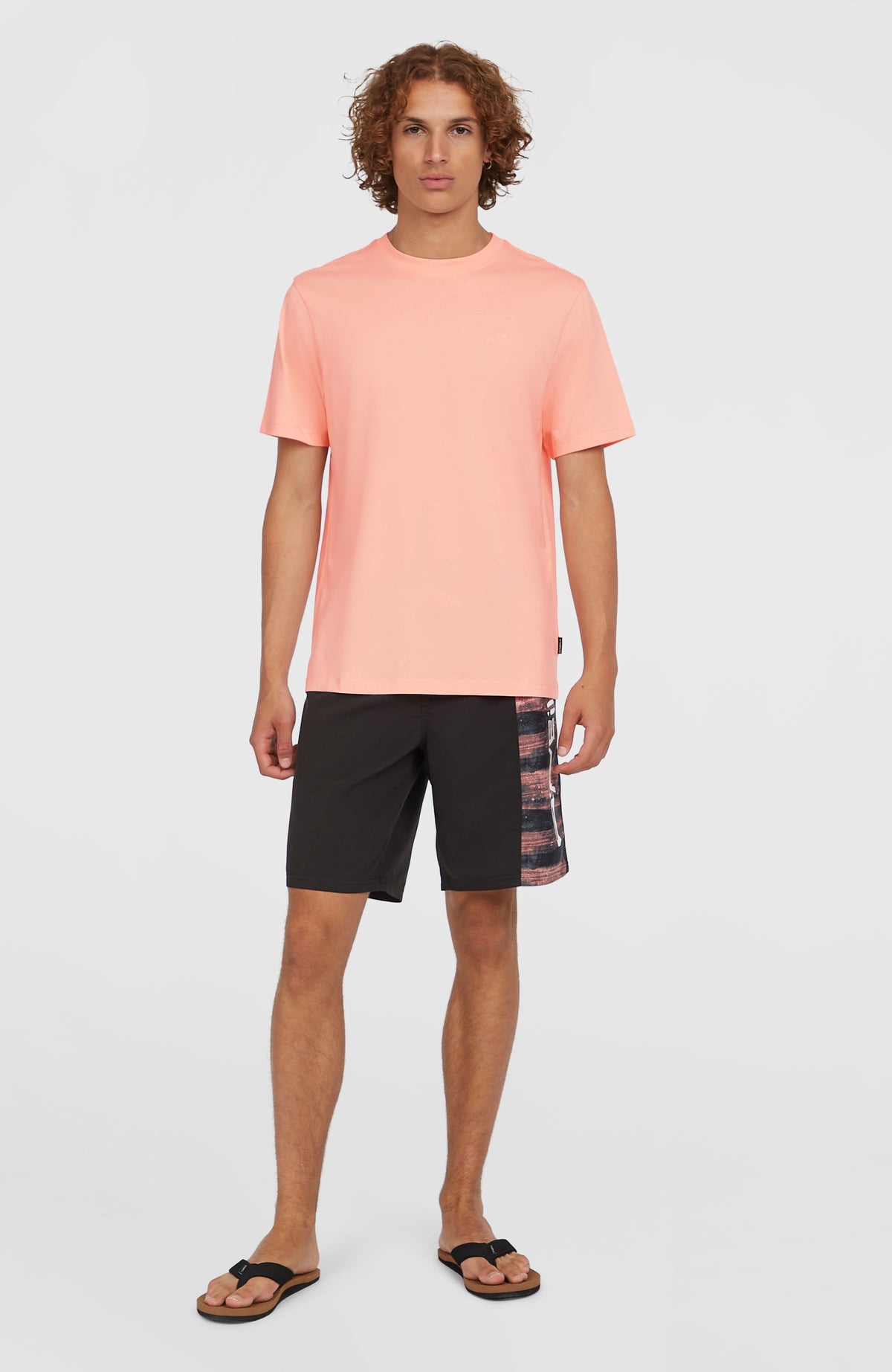 Small Logo T-shirt | Coral Pop