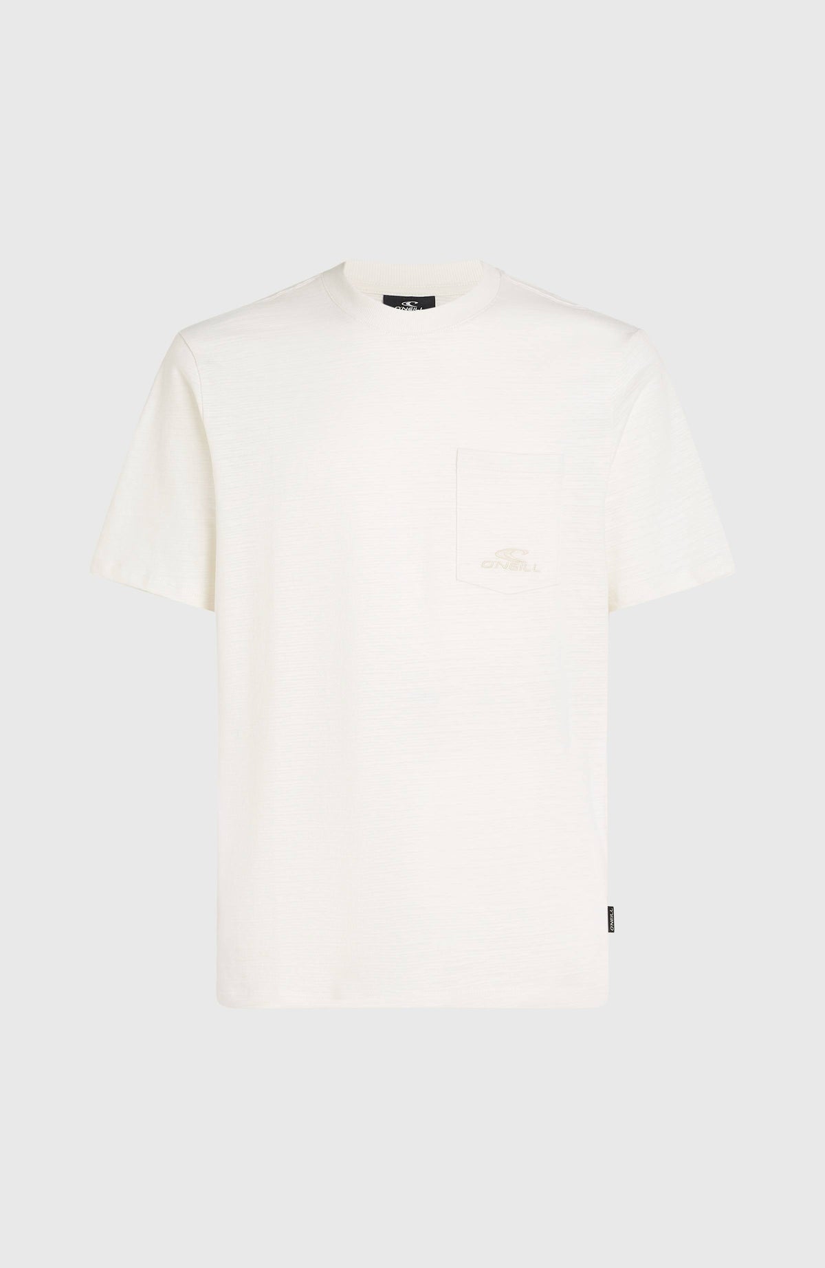 Slub Chest Pocket T-shirt | Snow White